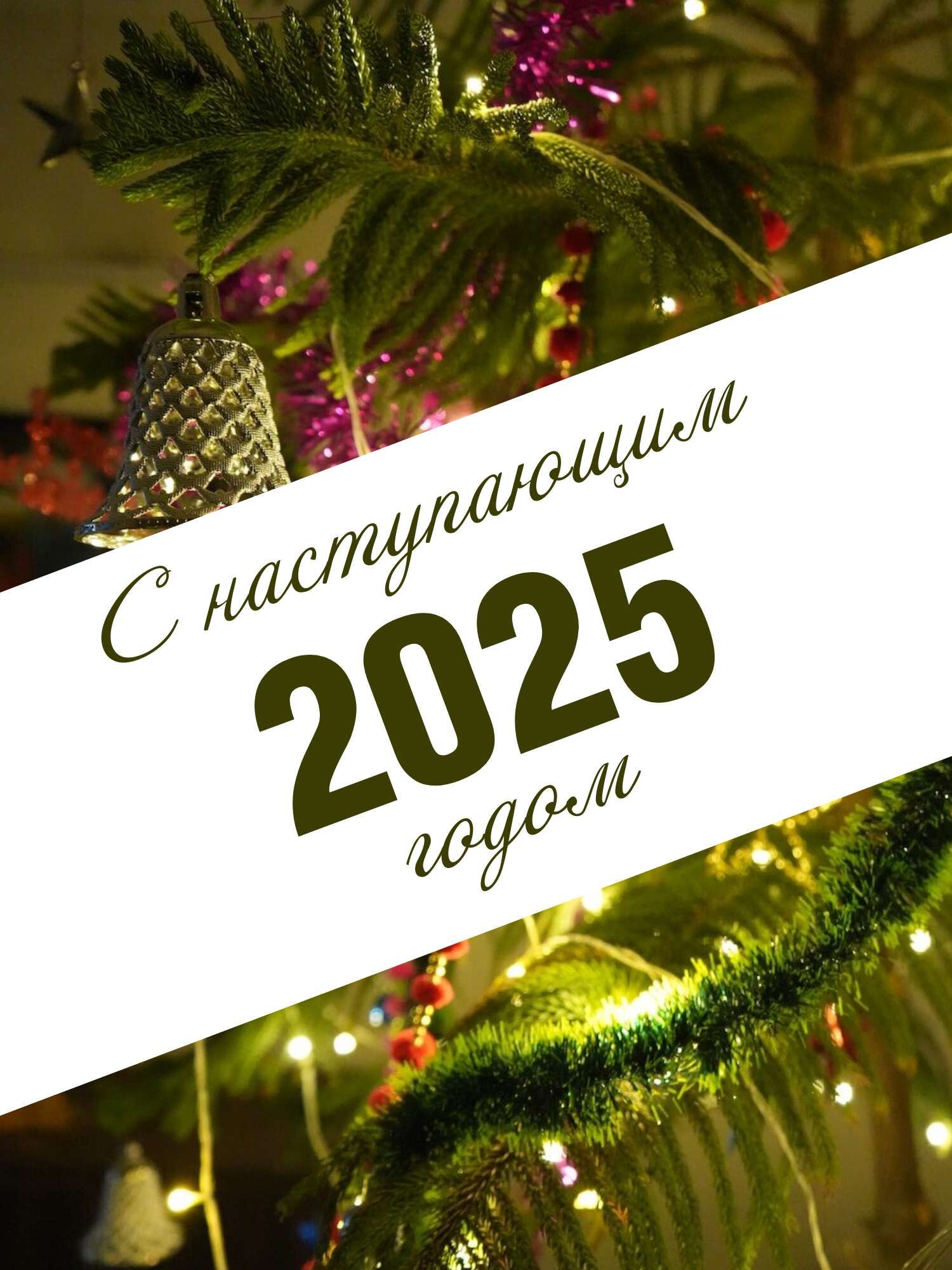 Наступает новый год 2025